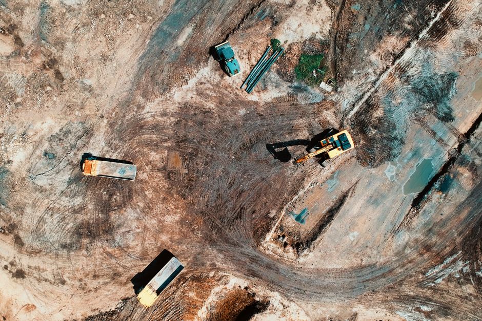 land preparation for building a house