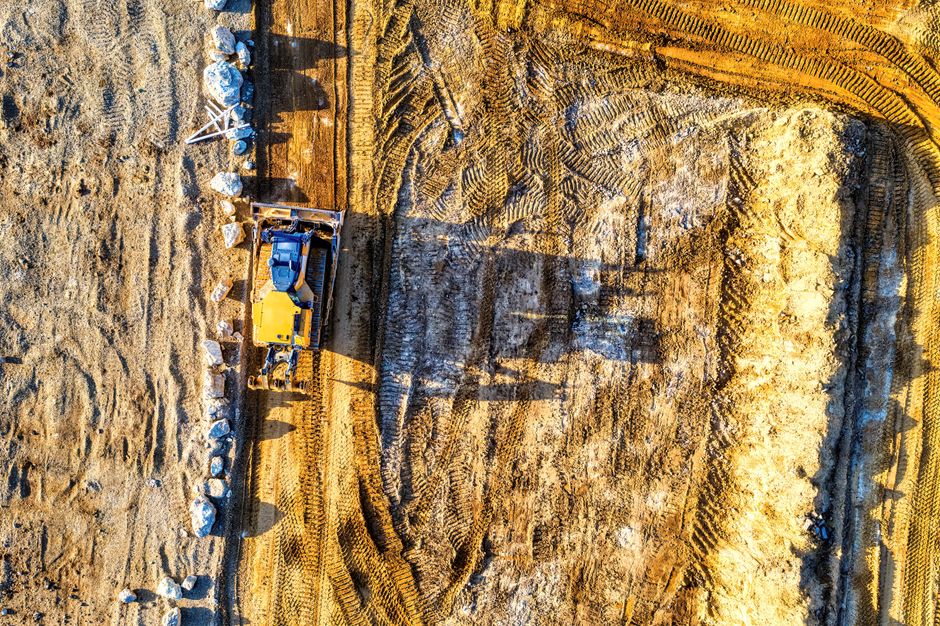 site prep cost per square foot construction equipment grading land